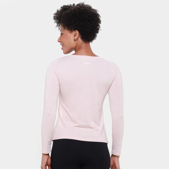 Blusa Rainha Manga Longa Side Feminina