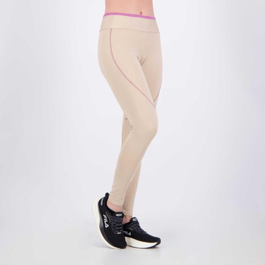 Calça Legging Rainha Vivos Flow Pipe Feminina Violeta