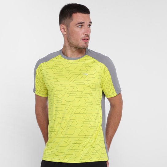 Camiseta Rainha Sports Masculina - Grafite+Verde