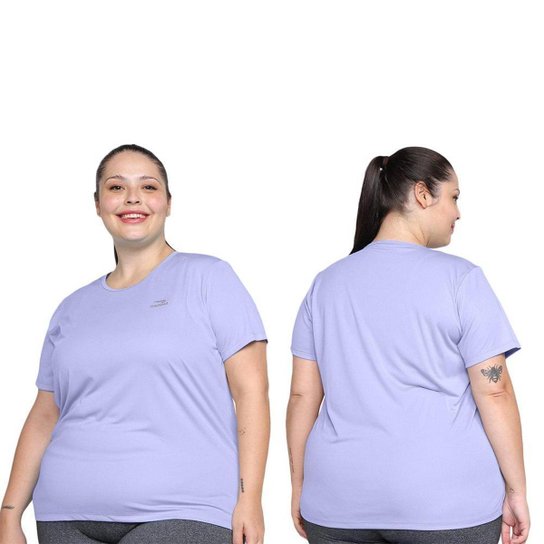 Kit 2 Camisetas Rainha Básica Classic Plus Size F