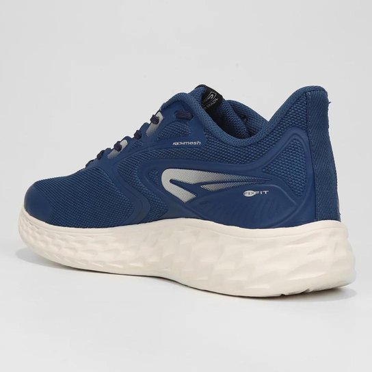 Rainha Tênis Play III Masculino Petróleo/Bege