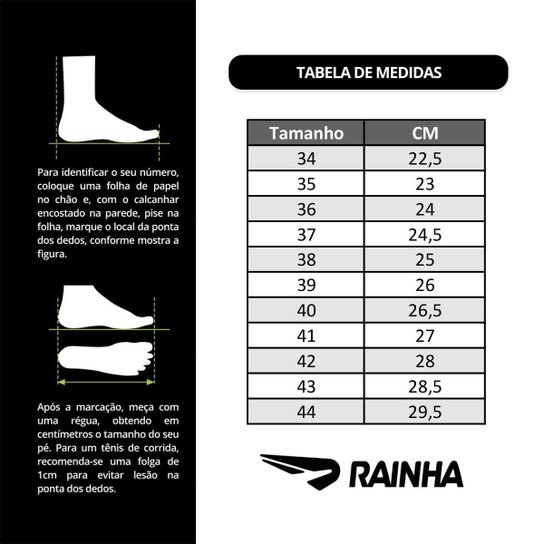 Tênis Rainha Feminino VL 2500 Vintage