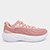 Tênis Rainha Gravity Feminino - Rosa+Bege