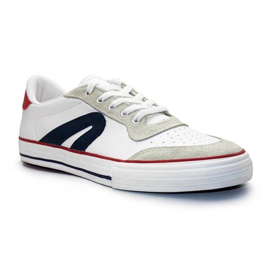 Tênis Rainha Masculino Casual Couro Grand Slam