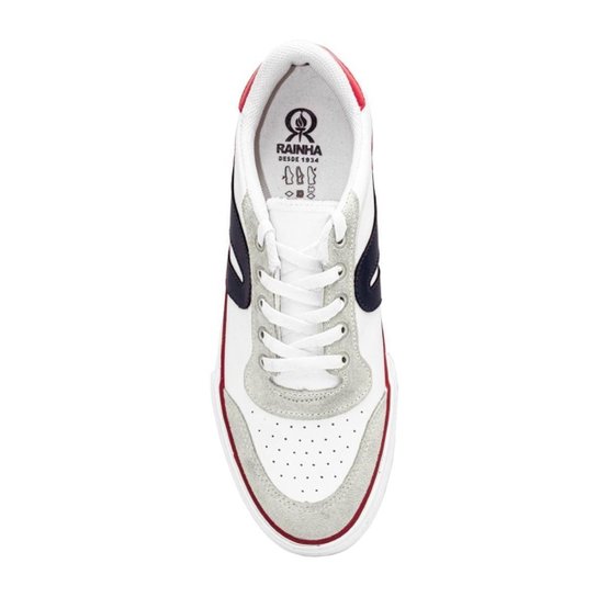 Tênis Rainha Masculino Casual Couro Grand Slam