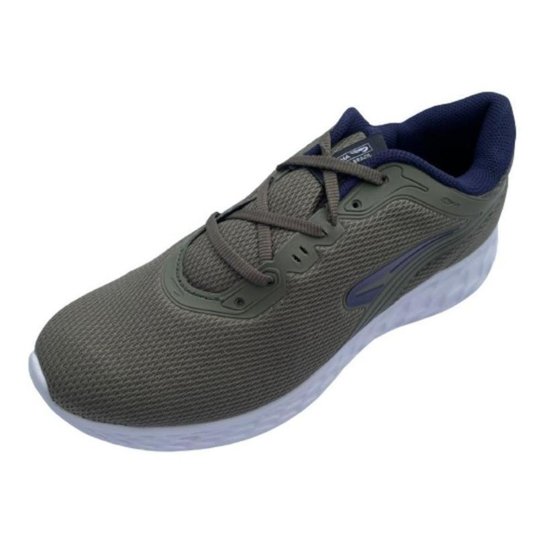 Tenis Rainha Mod. Hard - Masc Verde Militar - Run, Caminhada