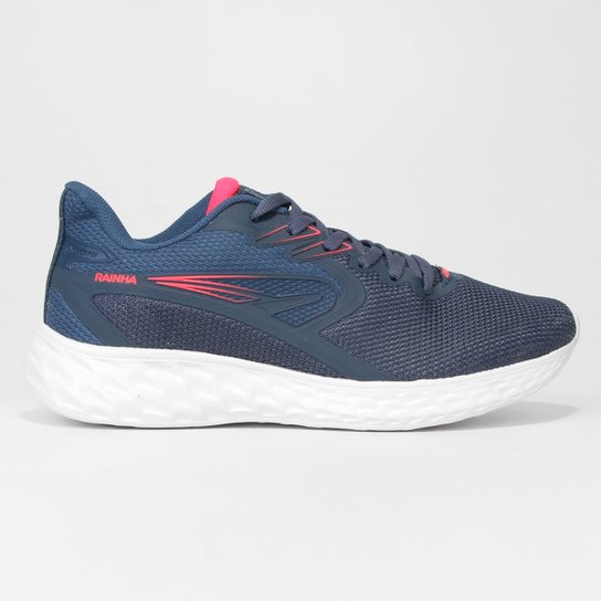 Tênis Rainha Pressure Feminino - Azul Petróleo+Pink