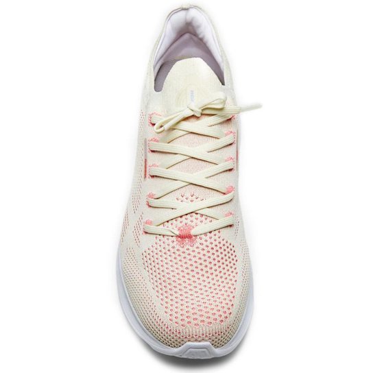 Tênis Rainha Road II Feminino - Bege e Coral - 40