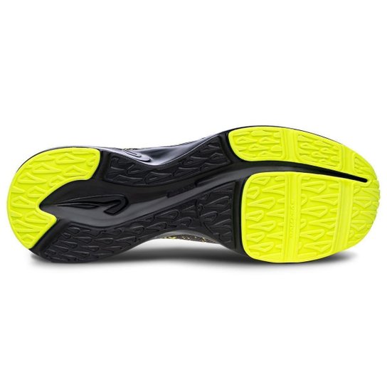 TENIS RAINHA SPREAD CINZA/PRETO/AMARELO NEON