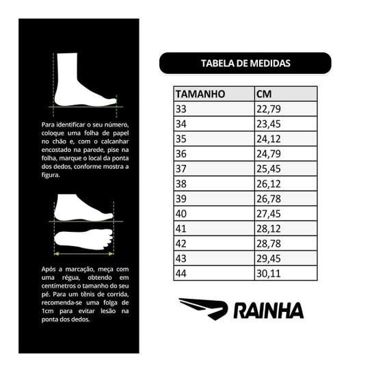 Tênis Rainha Unissex Play IV Treino