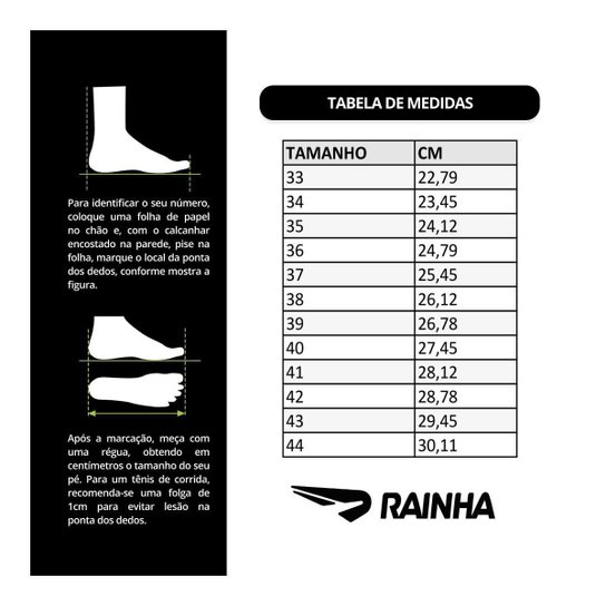 Tênis Rainha Unissex VL 2500 Comfort