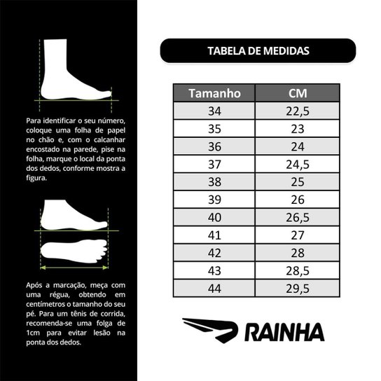 Tênis Rainha Unissex VL 2500 Comfort