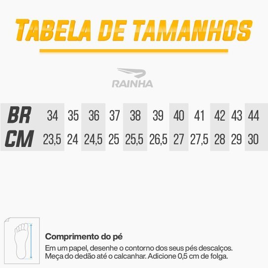 Tênis Rainha VL 2500 Tiras Unissex