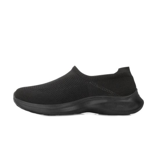 Tênis Slip On Rainha Charm e Meia Feminina
